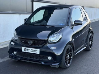 2017 smart Fortwo Brabus Cabrio Brabus 0.9 Turbo Xclusive DCT, Essence, Automatique, 80.000 km